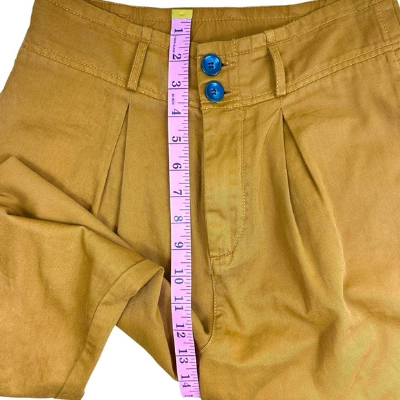 Free People Chino Loose Fit Pleated Pants Y2K Oversized Utility Size 26 - Picture 7 of 10